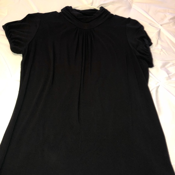 August silk black top - Picture 1 of 3